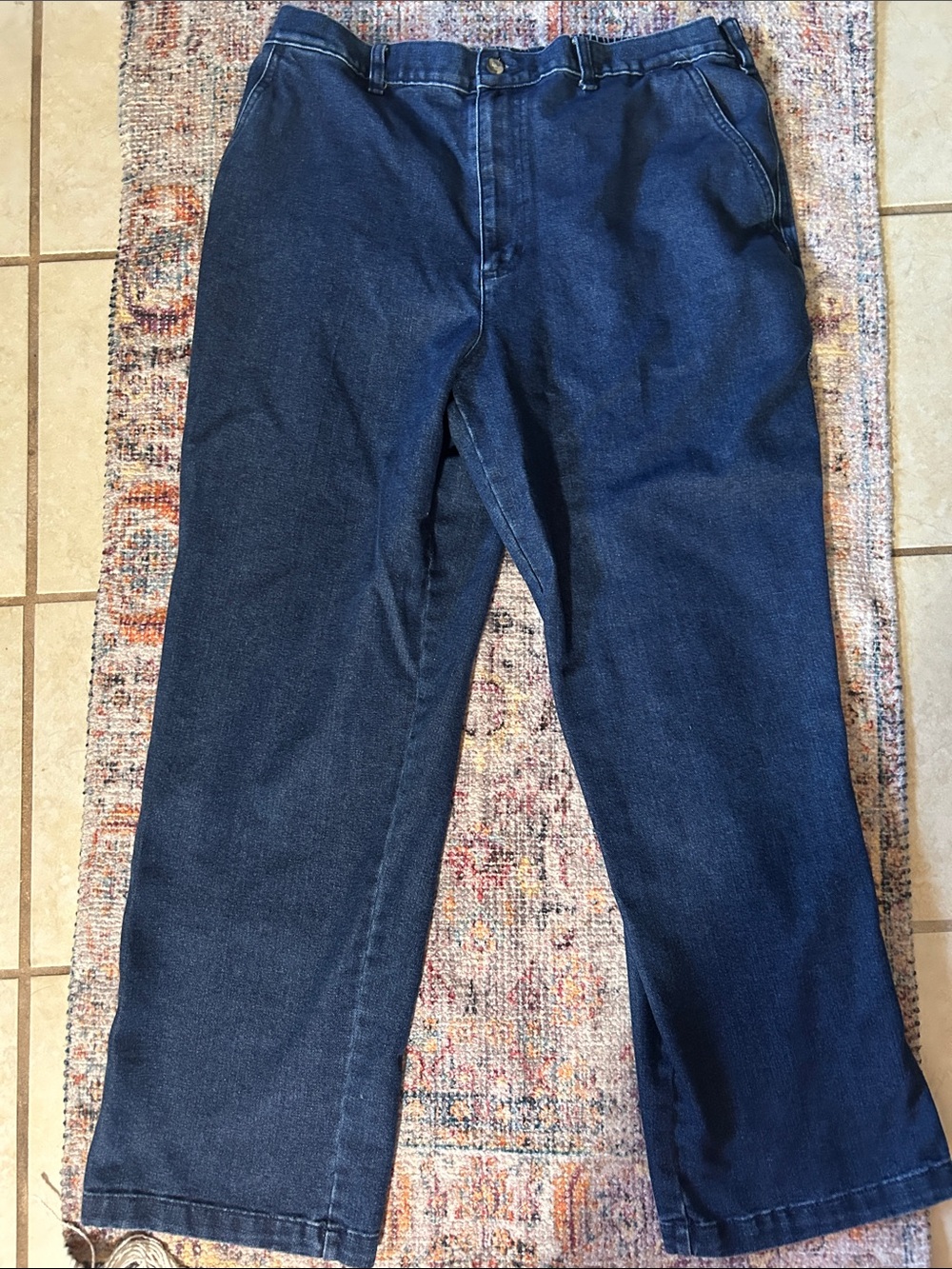 David Taylor Relaxed Fit Men's Dark Blue Jeans